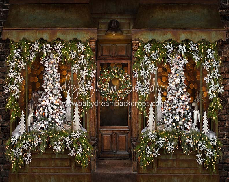 Snowy Lane Market Extra Lights