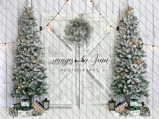 Snowy Plaid Christmas