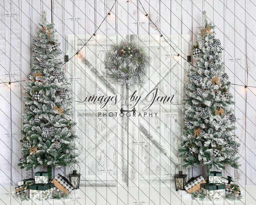 Snowy Plaid Christmas