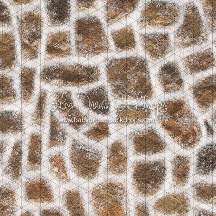 X Drop snowy rusty stones cc