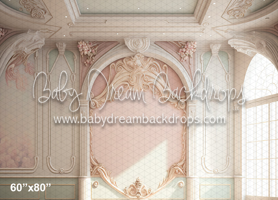 Soft Pink Ballroom Wall (MD)