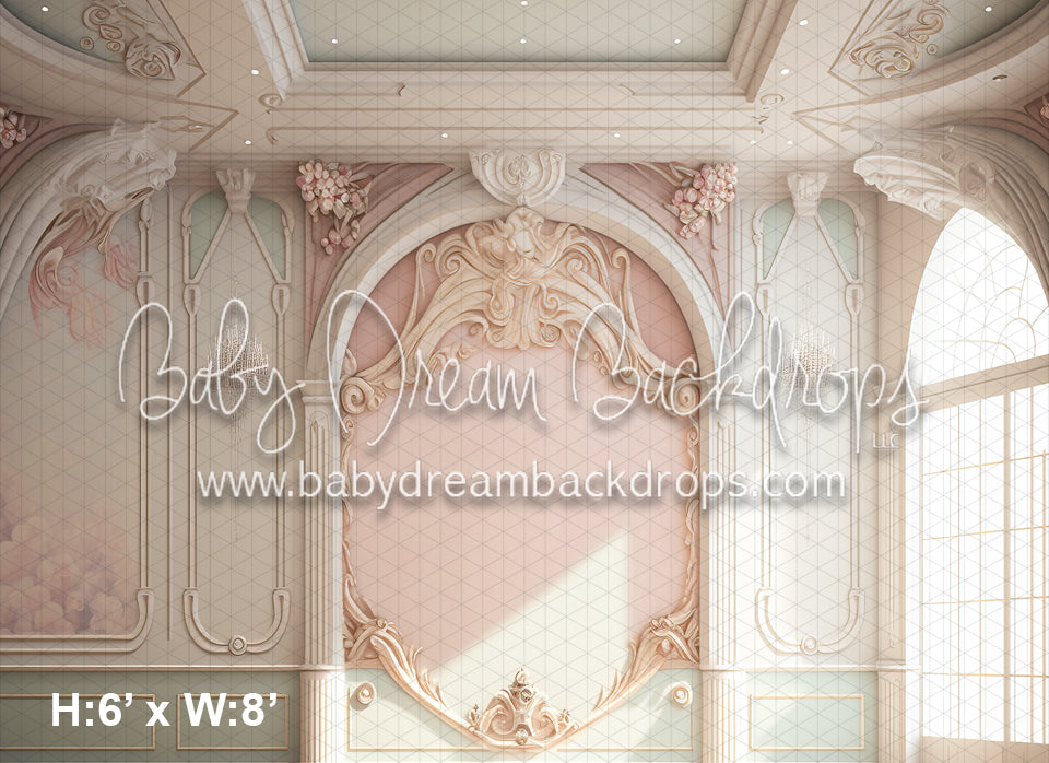Soft Pink Ballroom Wall (MD)
