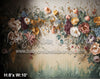 Soft Summer Floral Draped Wall (MD)