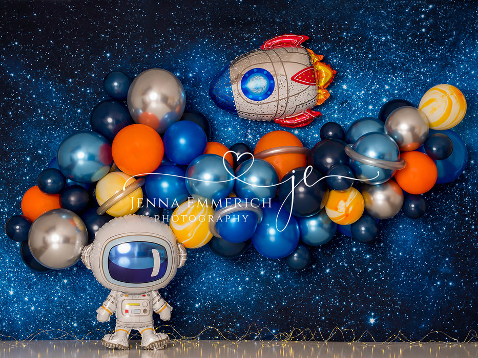 Space Adventure with Mylar Balloons