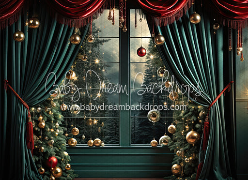 Sparkling Pine Windowpane (BD)