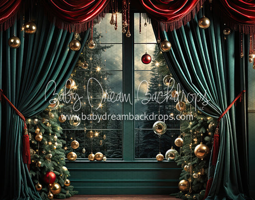 Sparkling Pine Windowpane (BD)