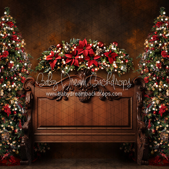 Spirit of Christmas Queen Headboard Trees (JA)