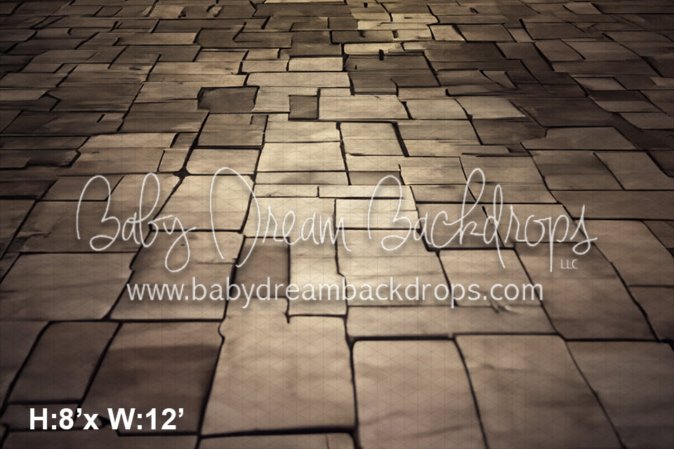 Spooky Door 1 Fabric Floor (SM)