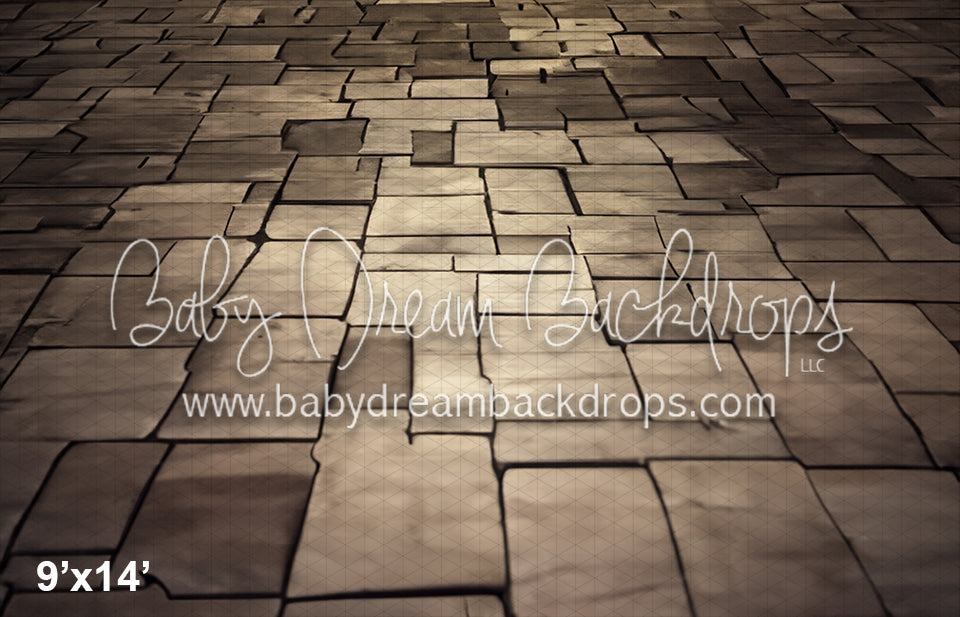 Spooky Door 1 Fabric Floor (SM)