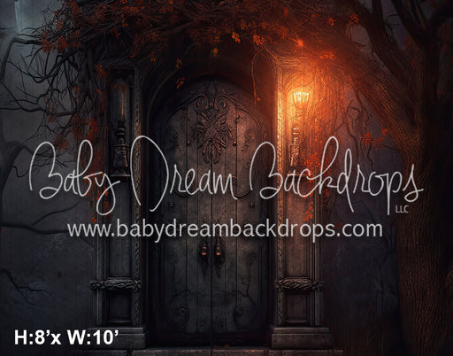 Spooky Orange Glow Door (SM)