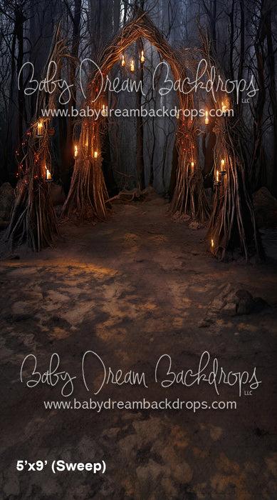 Spooky Spirit Forest Arch 1 Sweep (SM)