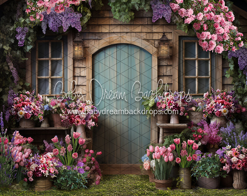 Spring Fairytale Cabin (Grass) (JA)