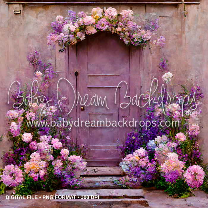 Spring Flora Entry Digital Download