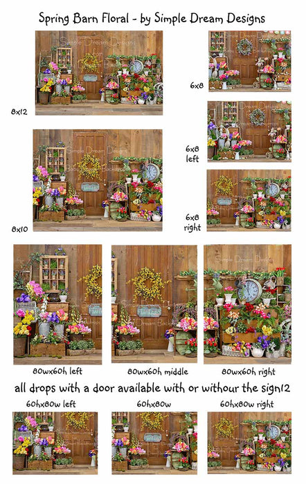 Spring Barn Floral right