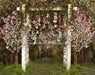 Spring Countryside Arch with Pink (JA)