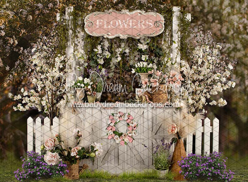 Spring Countryside Flower Stand (JA)