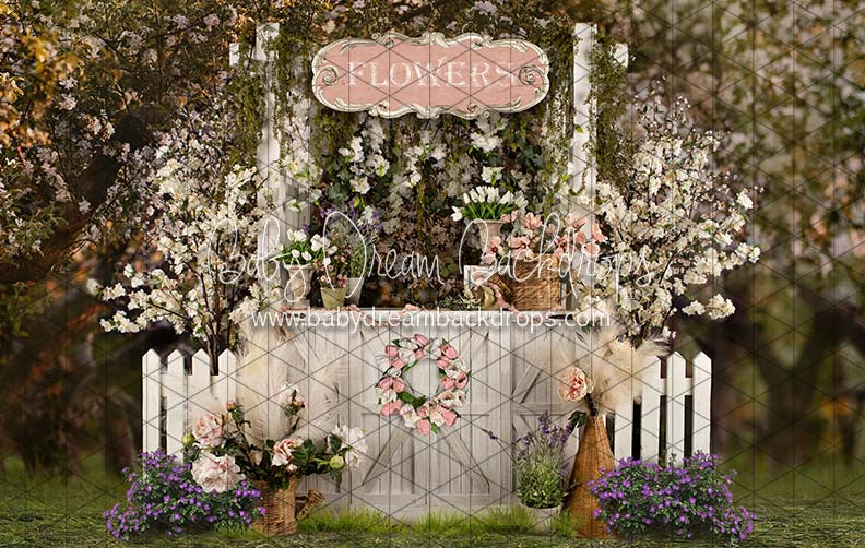 Spring Countryside Flower Stand (JA)