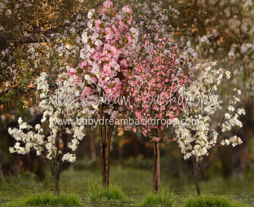 Spring Countryside Forest 2 with Pink (JA)