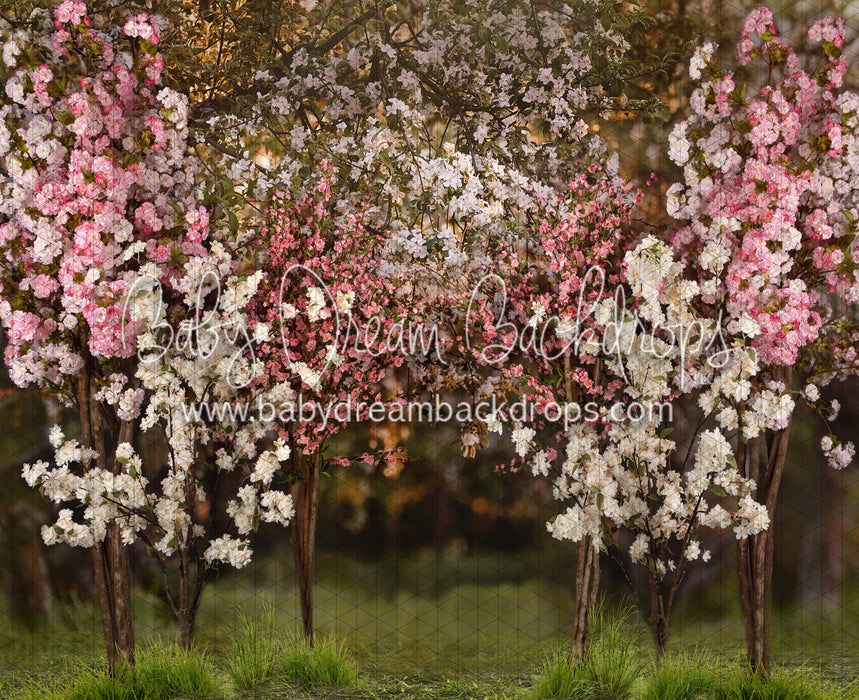 Spring Countryside Forest with Pink (JA)