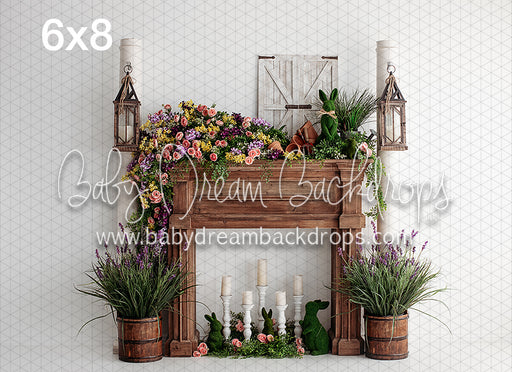Spring Mantel