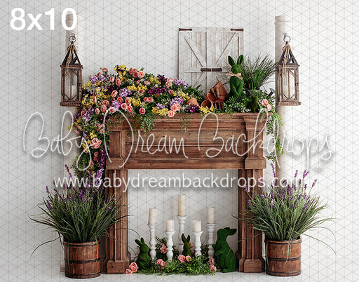 Spring Mantel