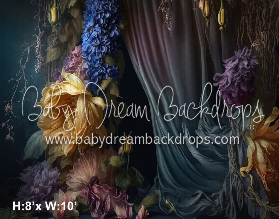 Spring Rain Draped Florals (MD)