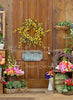 Spring Barn Floral with sign
