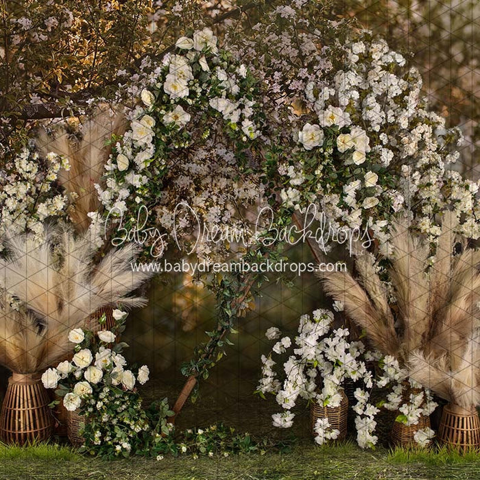 X Drop spring countryside floral ja