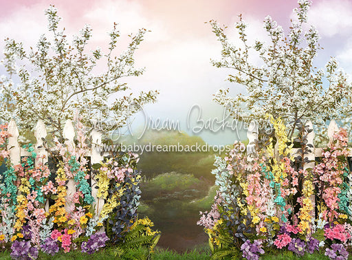 Spring Garden Welcome - 60x80 - JA (Matte Fleece)