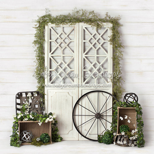 Spring Simplicity Doors - 8x8 - BS (Fleece)