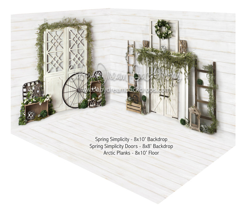 Spring Simplicity and Spring Simplicity Doors Room