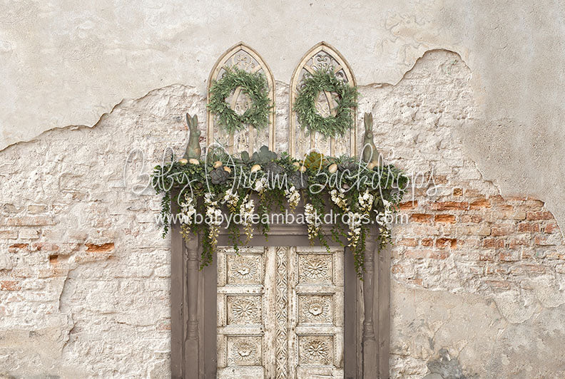 Springtide Easter Fireplace - 8x12 - JA (Premium)