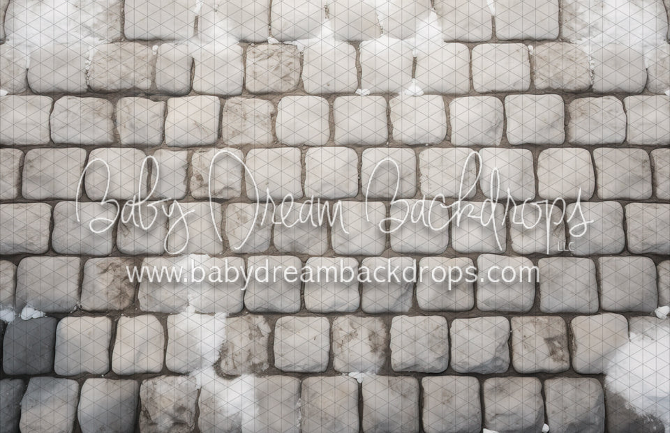 Square Stones WInter Fabric Floor (MD)