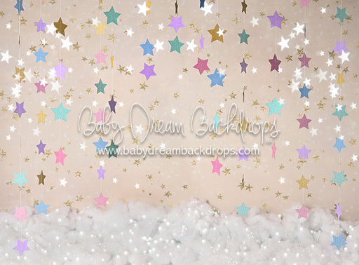 Stacked Stars Pastels - 6x8 - BS  