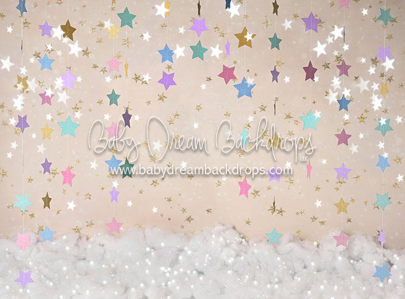 Stacked Stars Pastels - 6x8 - BS  