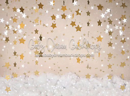 Stacked Stars Simple Gold - 6x8 - BS  