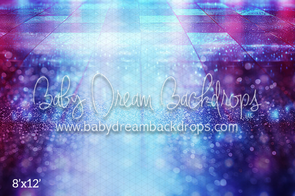 Stage Bokeh Lights Fabric Floor (BD)