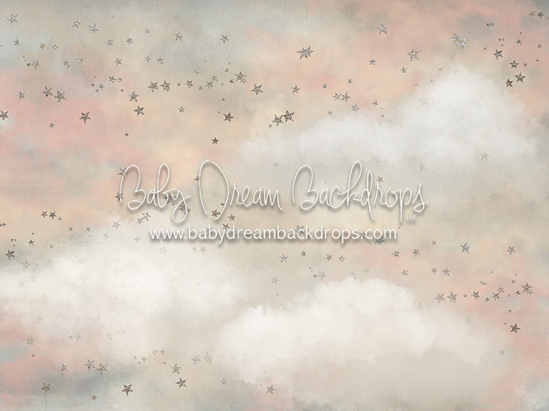 Star Delight Clouds - 6x8 - CC (Fleece)