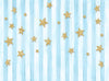 Sweetest Twinkle Stars (blue) -  60x80 Long  