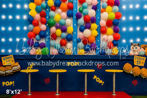 State Fair Carnival Pop Booth (No Ceiling) (NL)