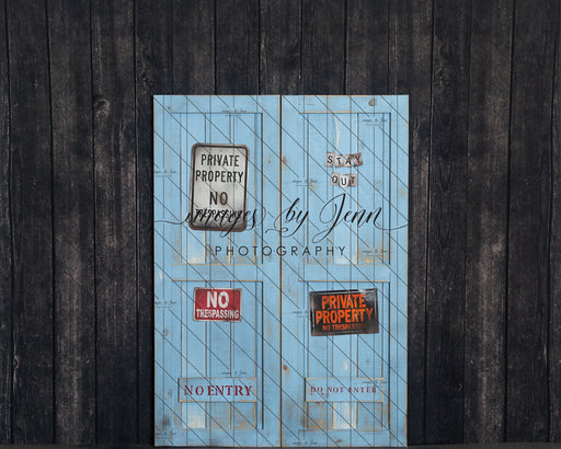 Stay Out Garage Doors (JG)