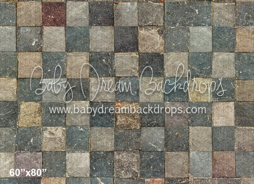 Stone Floor Fabric Drop 8 (MD)