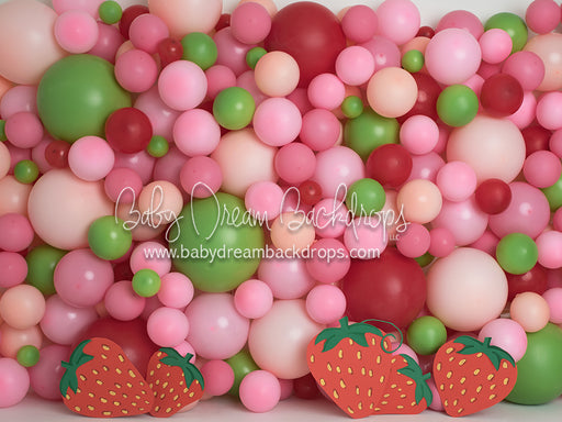 Strawberry Balloons 60x80 AM