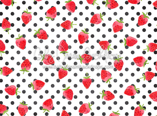 Strawberry Dots - 6x8 - CC  