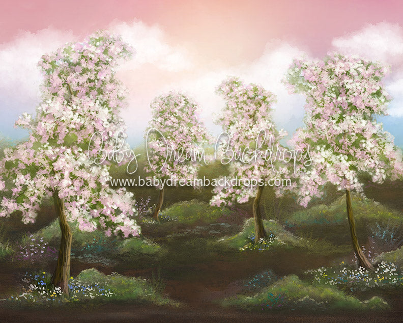 Stroll into Spring — Baby Dream Backdrops