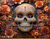 Sugar Skull 3D Wall (BD)