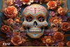 Sugar Skull 3D Wall (BD)