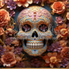 Sugar Skull 3D Wall (BD)