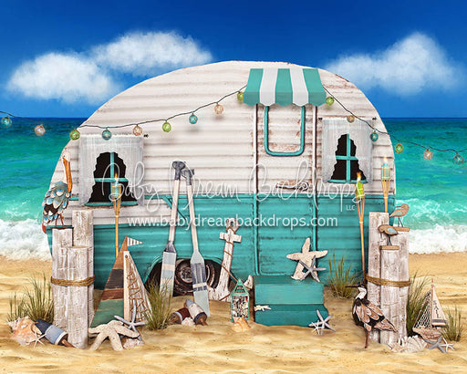 Summer on a Beach - 8x10 - JA (Fleece)