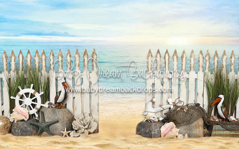 Summertime Beach - 5x8 - BD (Matte Fleece)